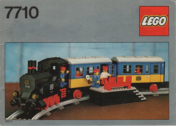 LEGO 4.5V Push-Along Passenger Steam Train (7710-1)