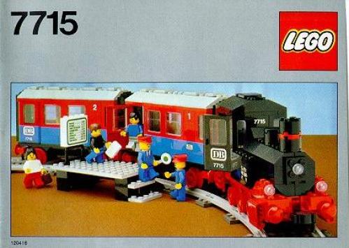 LEGO 4.5V Push-Along Passenger Steam Train (7715-1)
