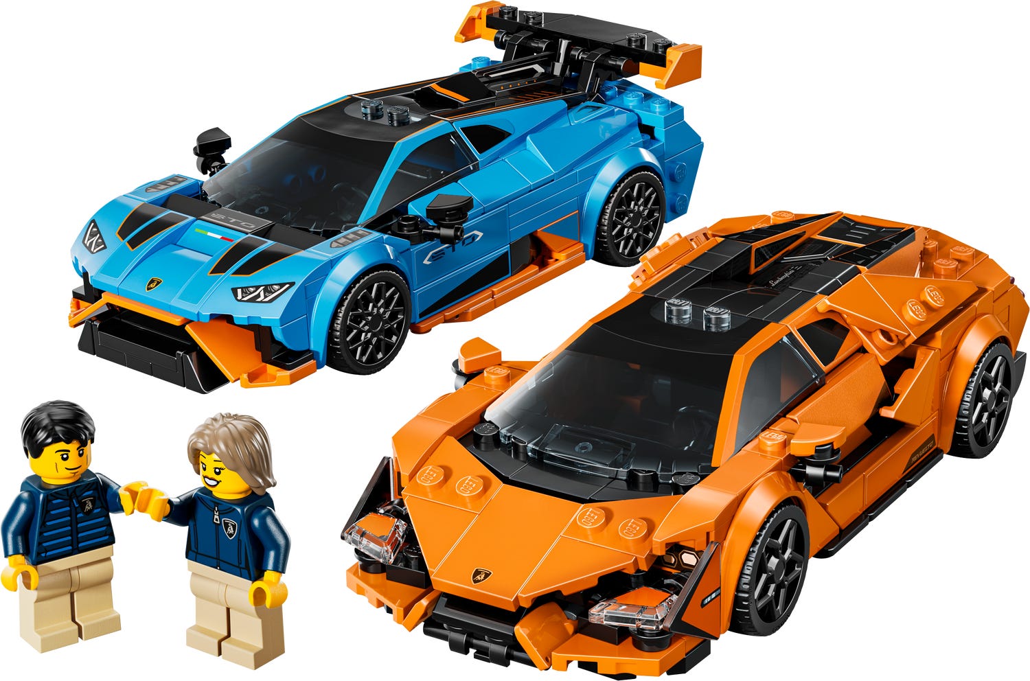 LEGO Speed Champions Lamborghini Revuelto & Huracán STO (77238-1)
