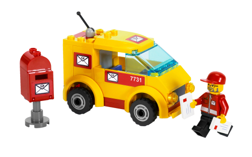 LEGO Traffic Mail Van (7731-1)