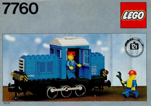 LEGO 12V Diesel Shunter Locomotive (7760-1)