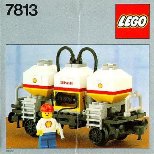 LEGO 12V Shell Tanker Wagon (7813-1)