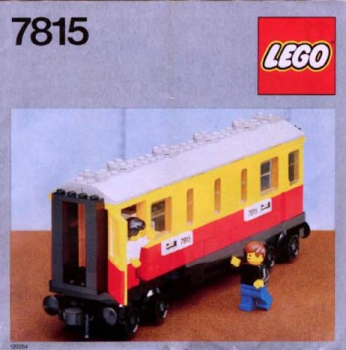 LEGO 12V Passenger Carriage / Sleeper (7815-1)