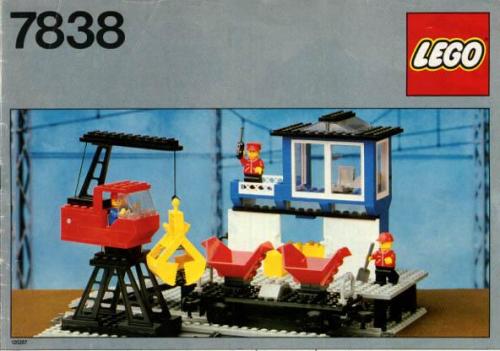 LEGO 4.5V Freight Loading Depot with Wagon (7838-1)