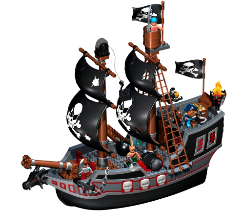 LEGO Pirates Big Pirate Ship (7880-1)