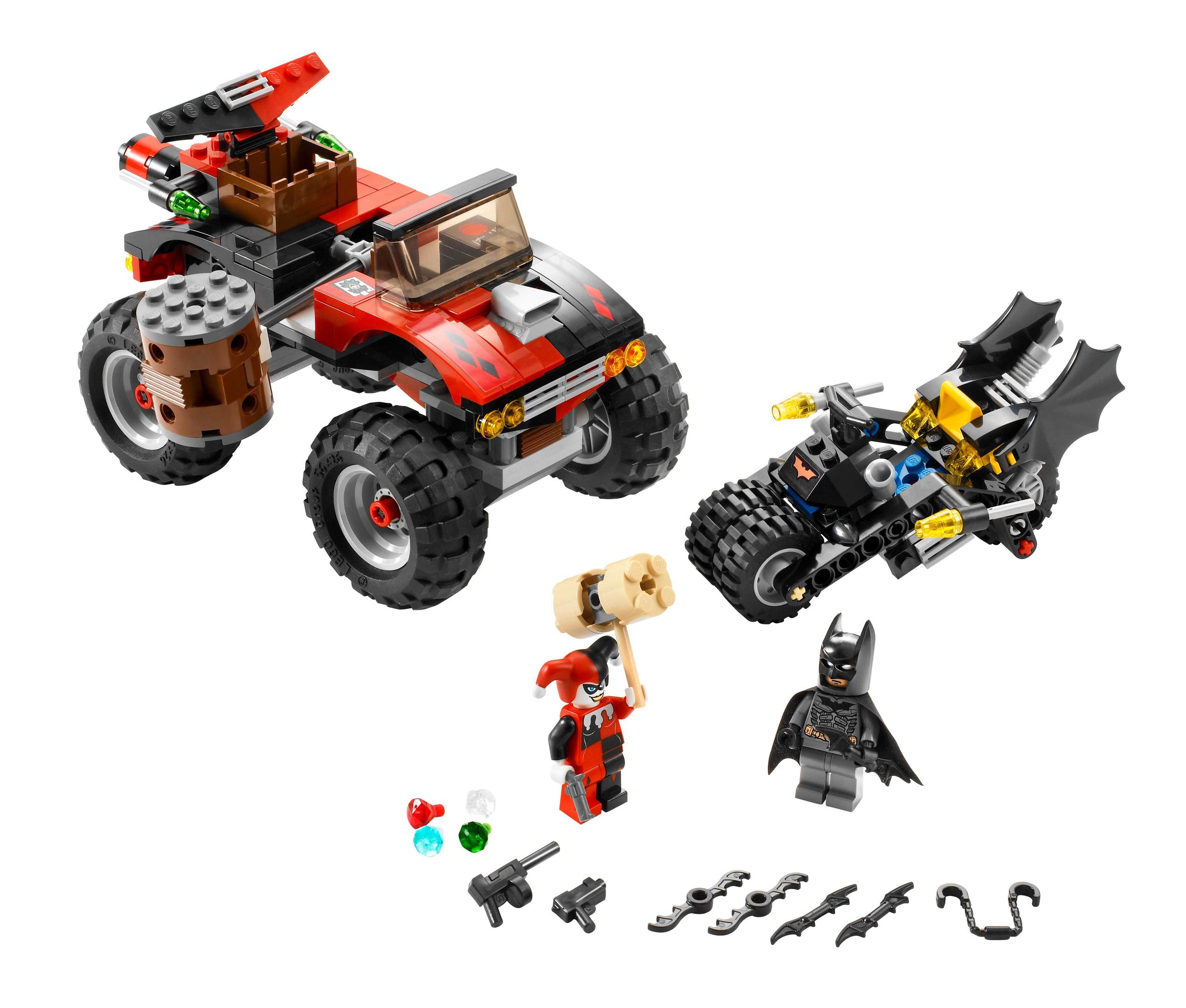 LEGO Batman The Batcycle: Harley Quinn's Hammer Truck (7886-1)