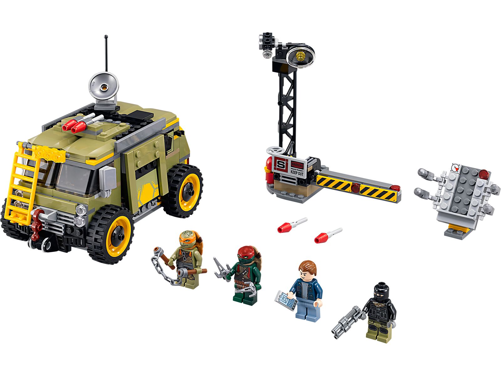 LEGO Teenage Mutant Ninja Turtles Turtle Van Takedown (79115-1)