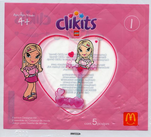 LEGO Clikits Fashion Designer Kit 1 (7925-1)