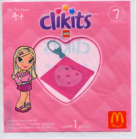LEGO Clikits Fashion Designer Kit 7: Heart Bag (7931-2)
