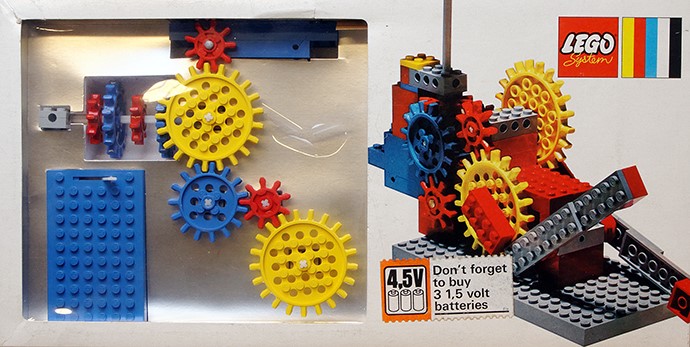 LEGO Gears Gear Set with Motor (800-1)