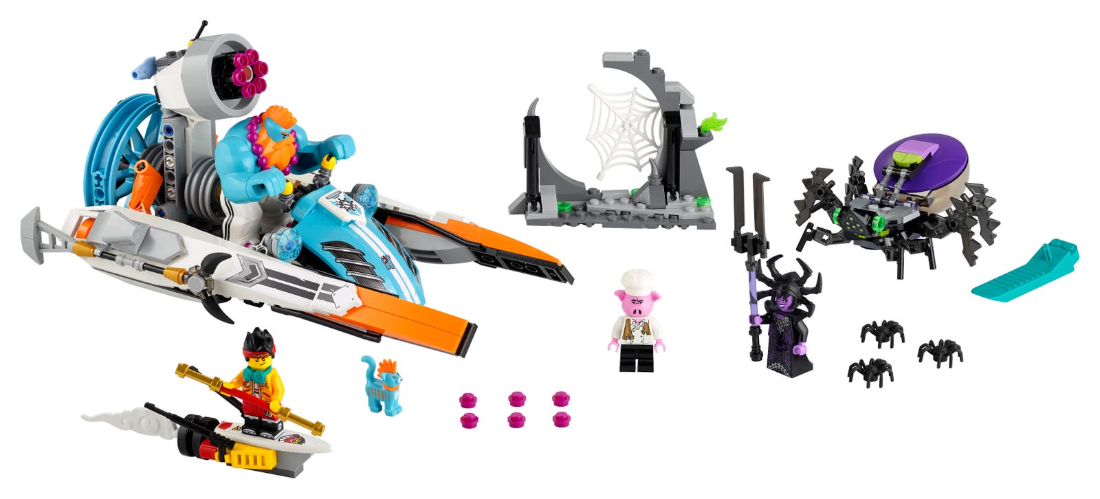 LEGO Monkie Kid Sandy's Speedboat (80014-1)
