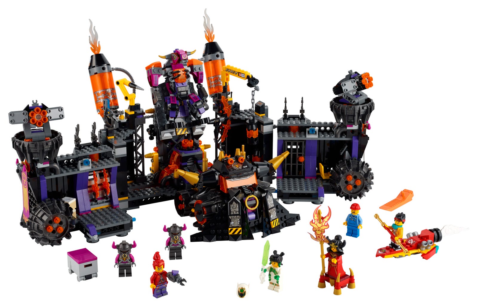 LEGO Monkie Kid The Flaming Foundry (80016-1)