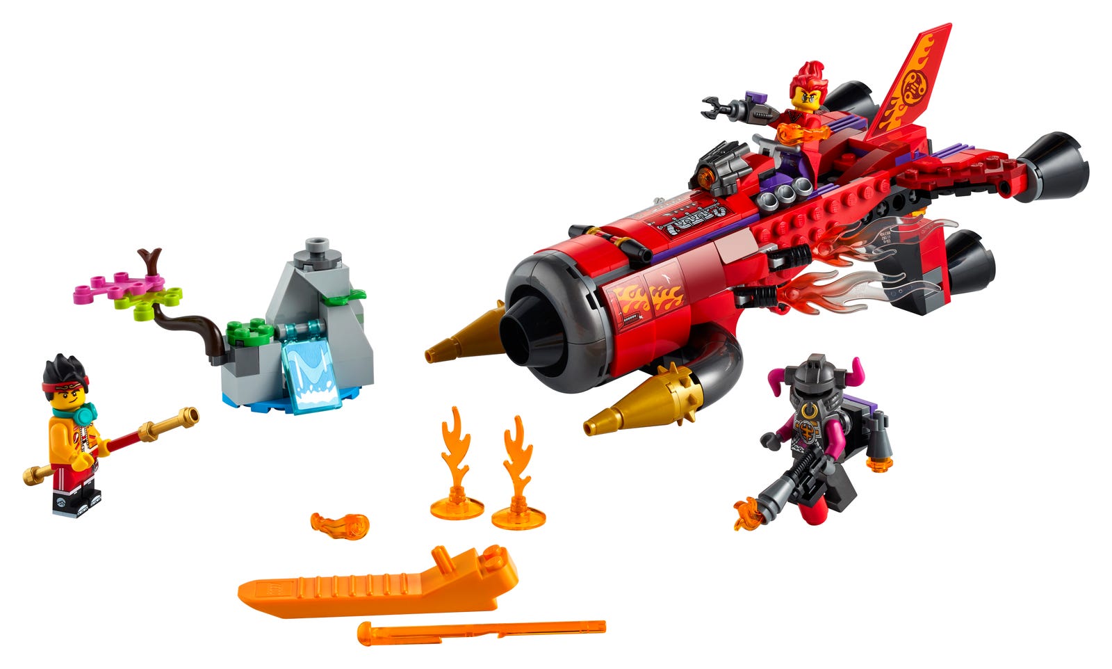 LEGO Monkie Kid Red Son's Inferno Jet (80019-1)