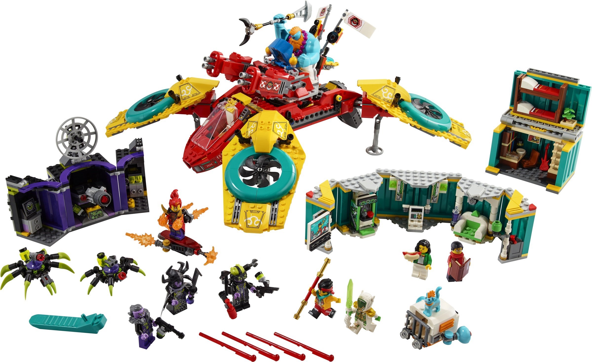 LEGO Monkie Kid Monkie Kid's Team Dronecopter (80023-1)