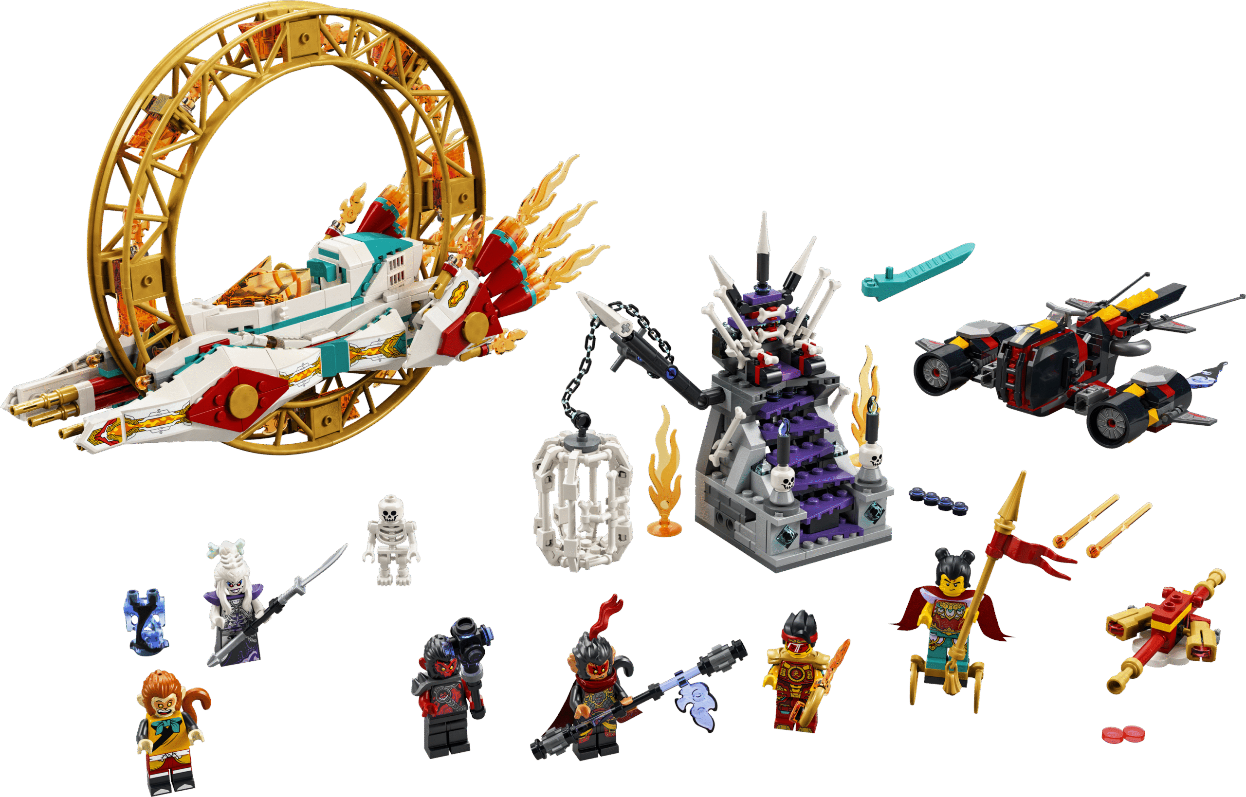 LEGO Monkie Kid Nezha's Fire Ring (80034-1)