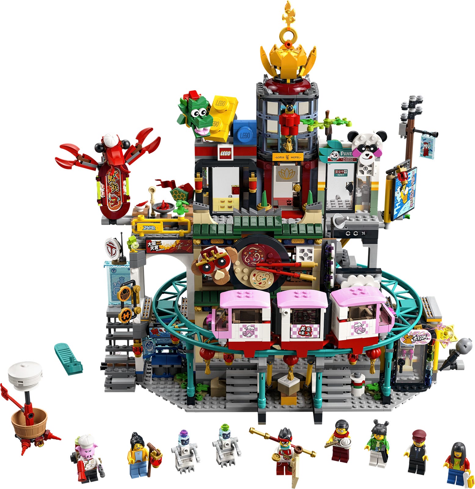 LEGO Monkie Kid The City of Lanterns (80036-1)