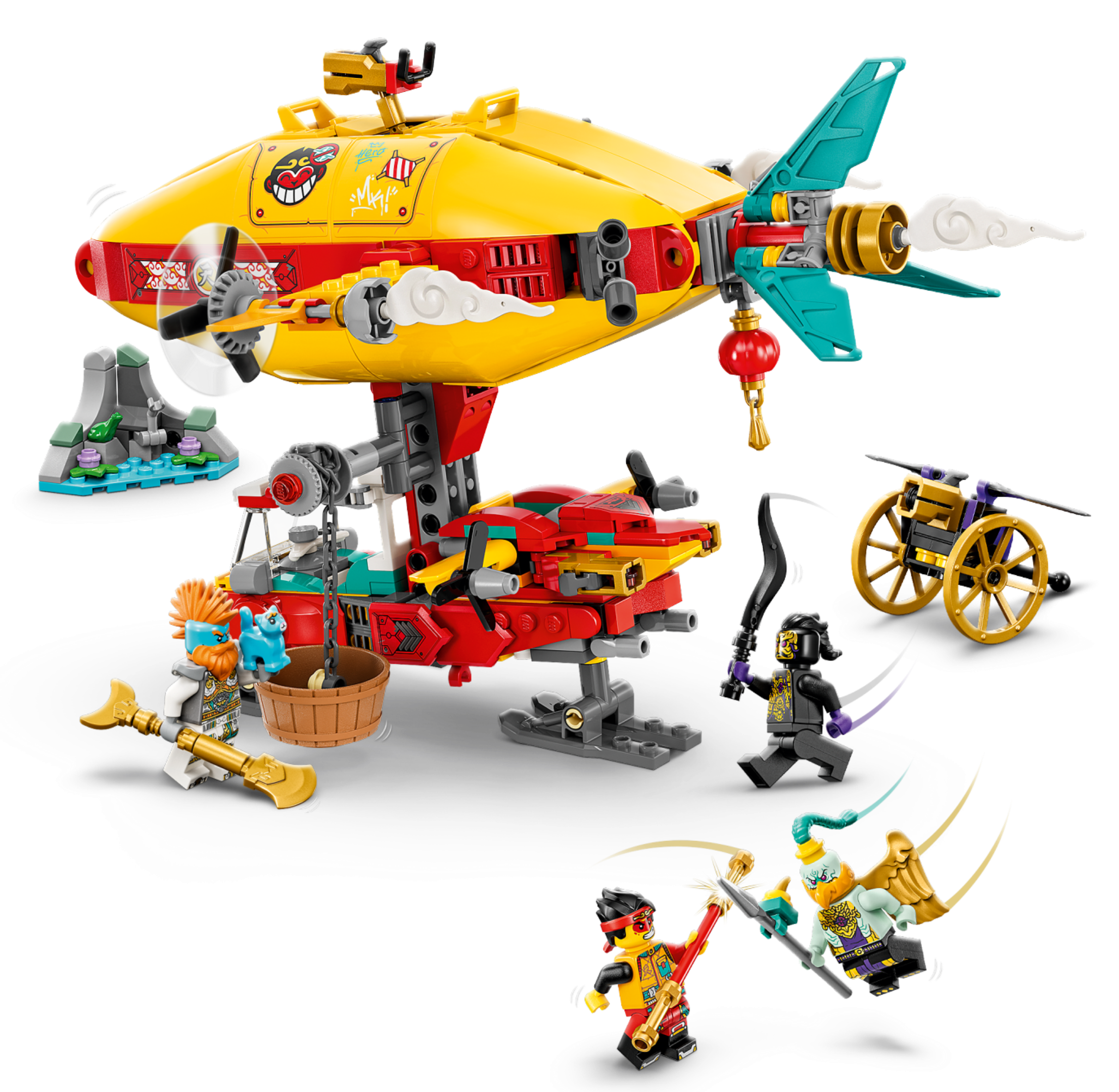 LEGO Monkie Kid Monkie Kid's Cloud Airship (80046-1)