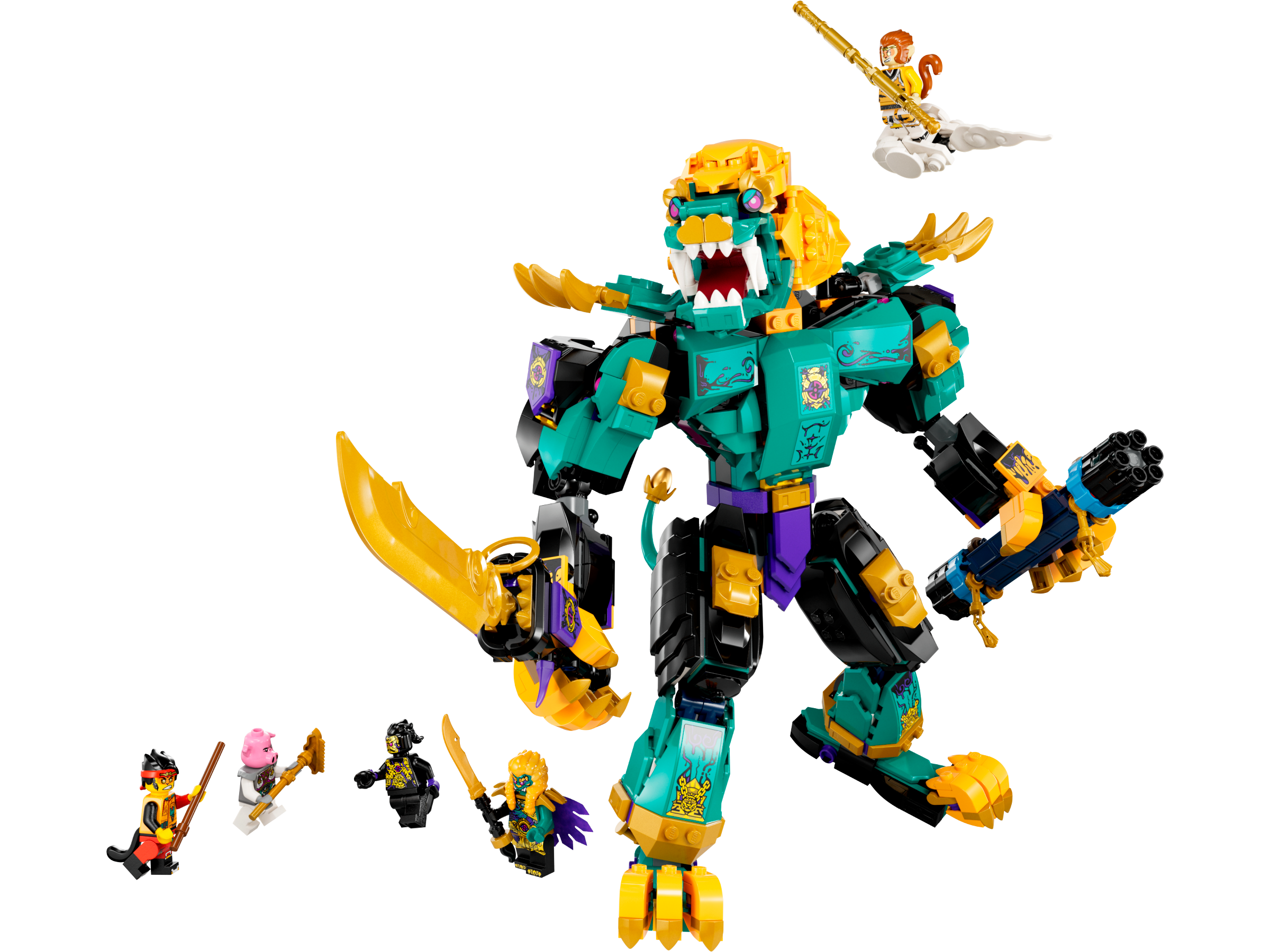 LEGO Monkie Kid The Mighty Azure Lion (80048-1)