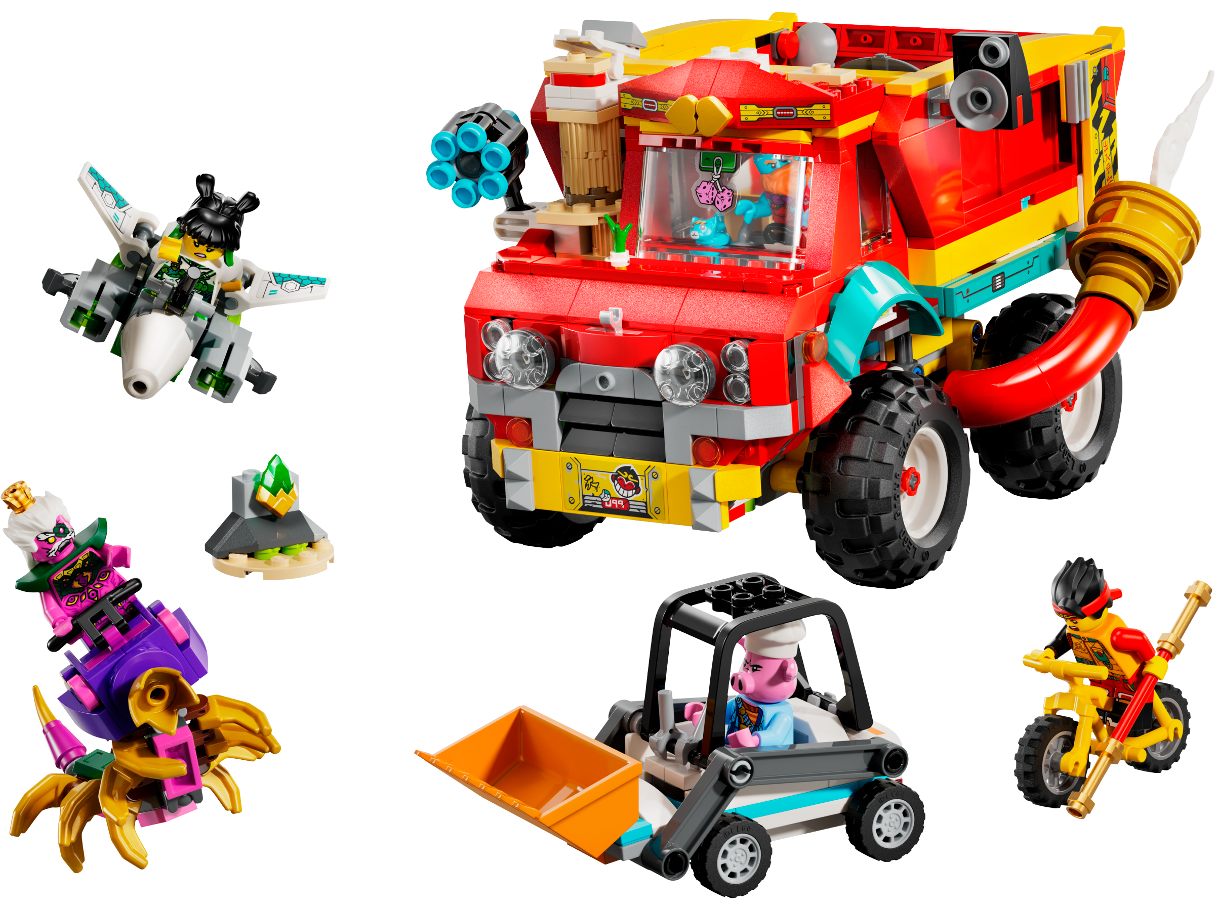 LEGO Monkie Kid Monkie Kid's Team Power Truck (80055-1)