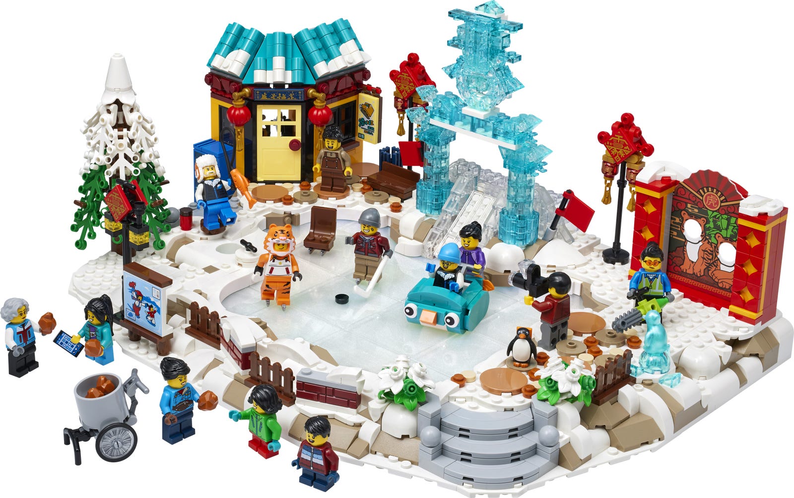 LEGO Chinese Traditional Festivals Lunar New Year Ice Festival (80109-1)