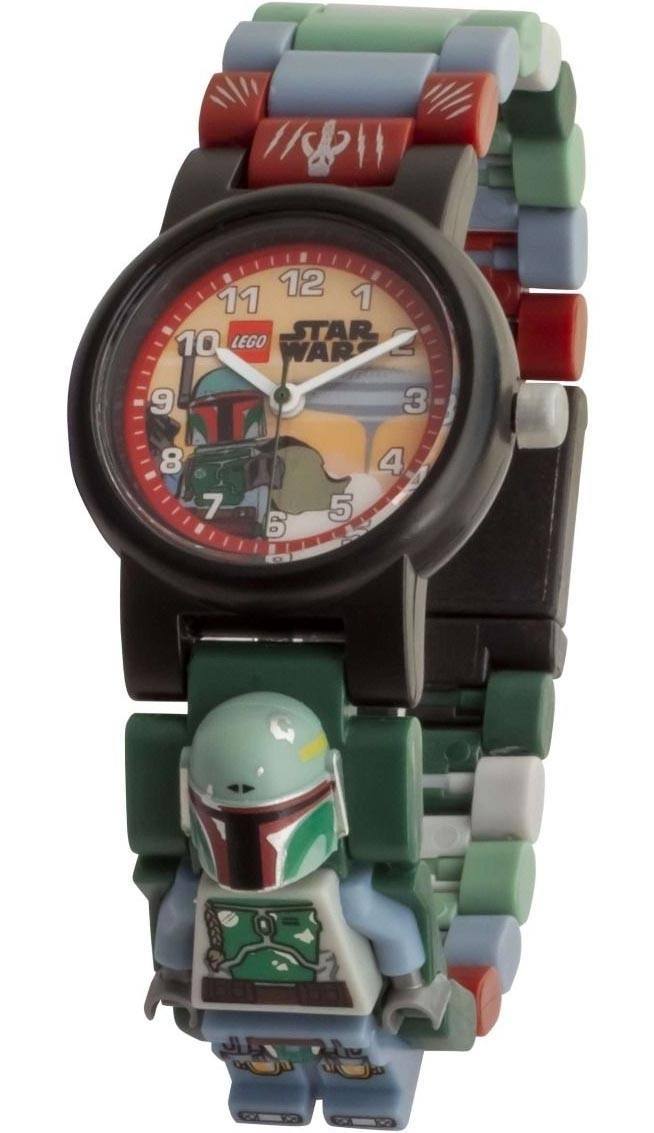LEGO Clocks and Watches Boba Fett Minifigure Link Watch (8021513-1)