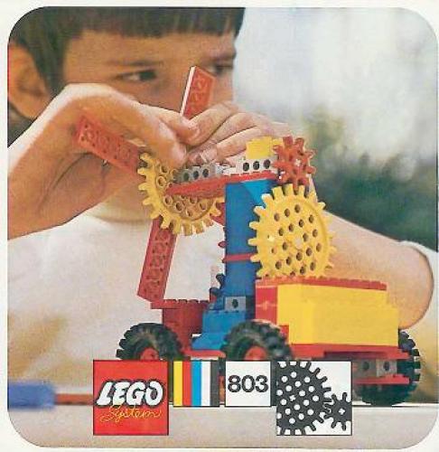 LEGO Gears Gear/Wheel Set (803-2)