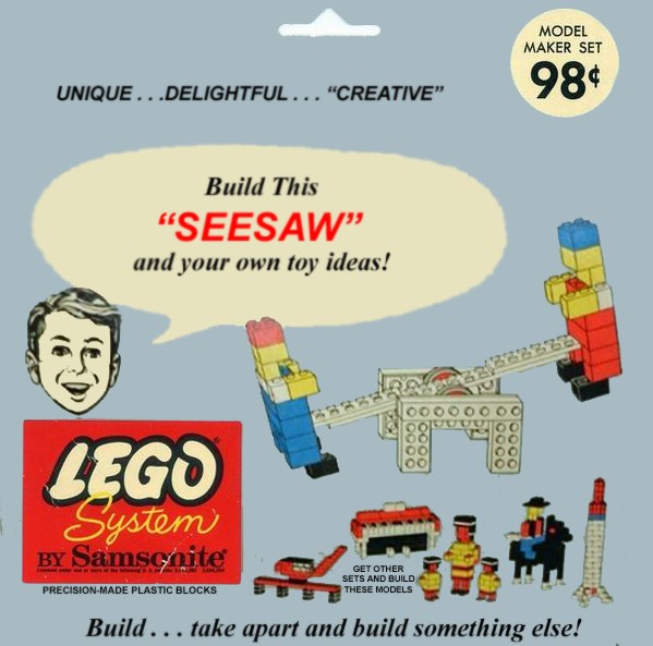 LEGO Samsonite Seesaw (803-3)