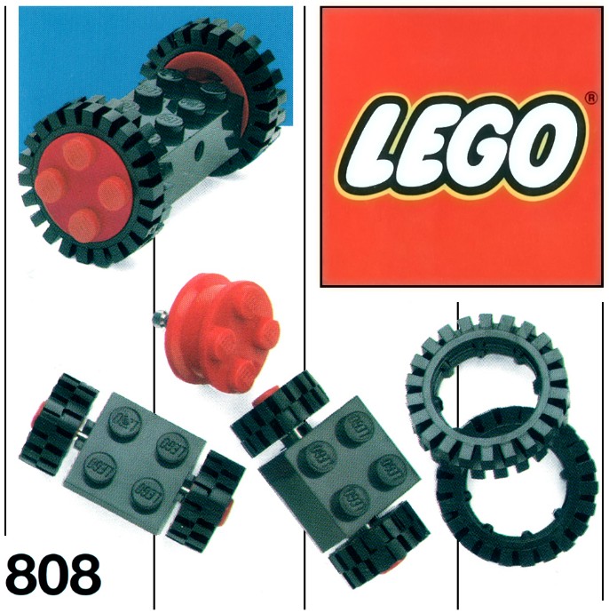 LEGO Supplemental Wheels and Tires (808-1)