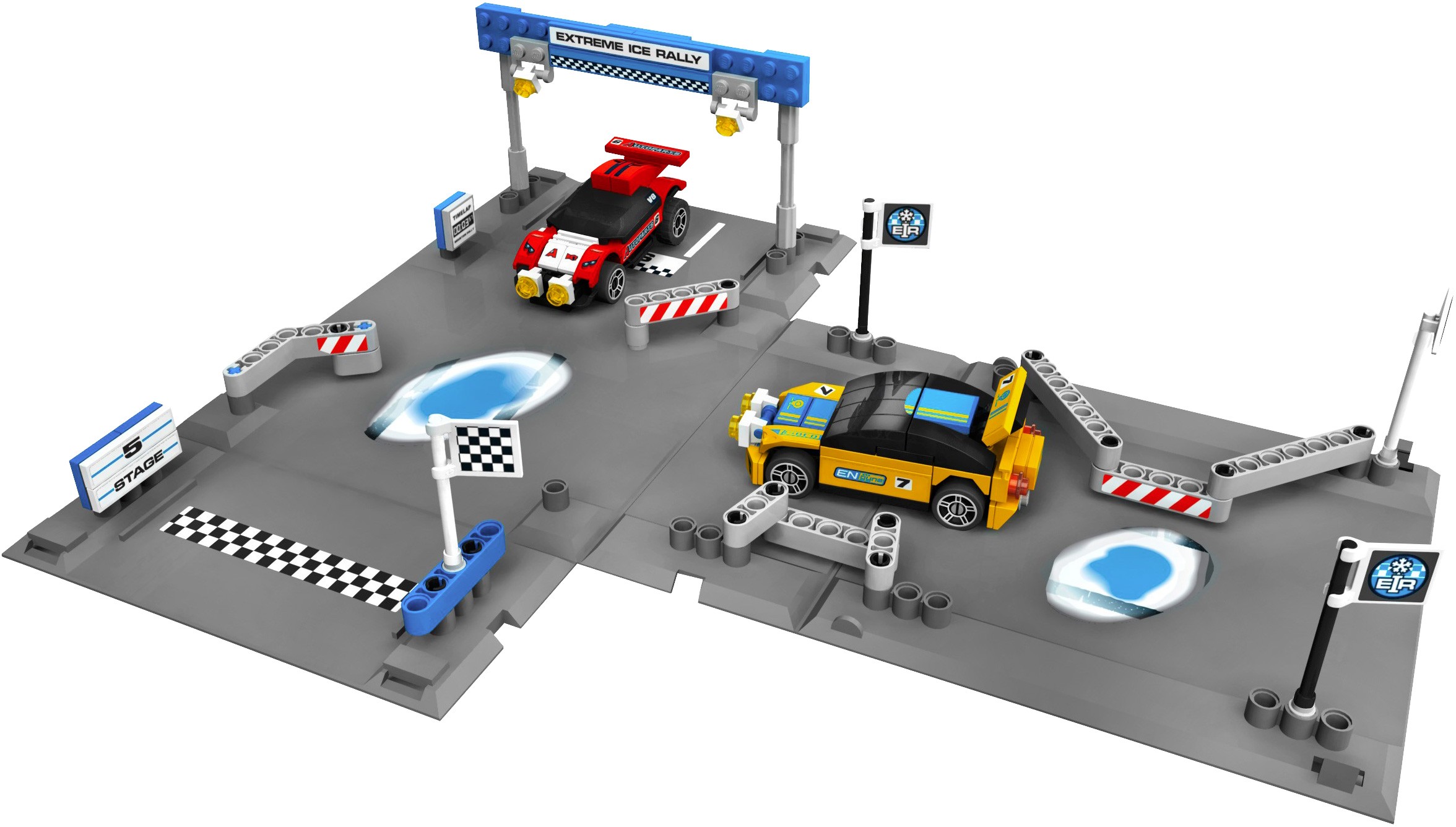 LEGO Racers Ice Rally (8124-1)