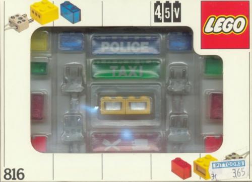 LEGO Supplemental Lighting Bricks, 4.5V (816-1)