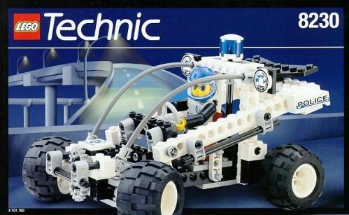 LEGO Technic Coastal Cop Buggy / Miami Police Patrol (8230-1)