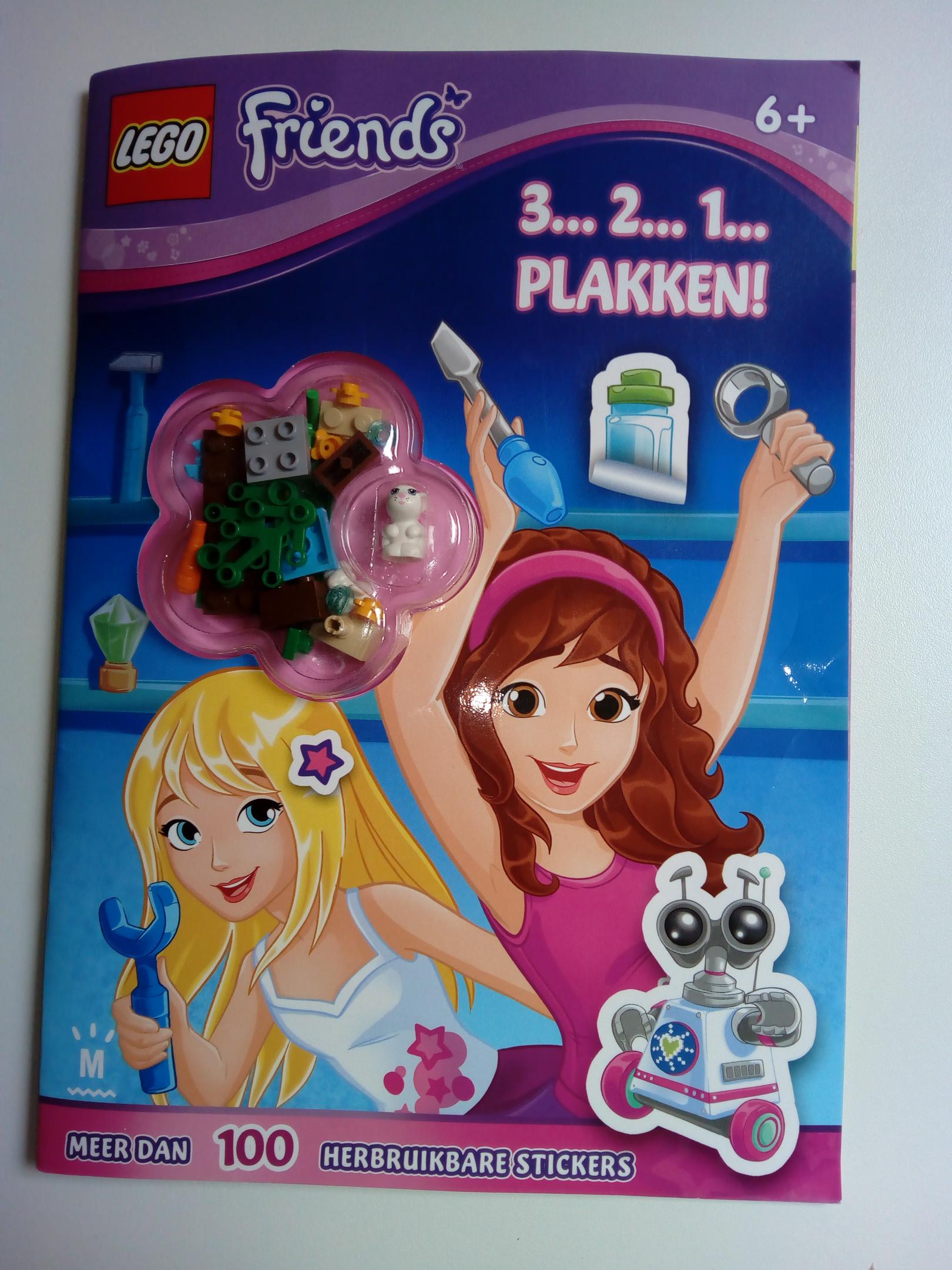 LEGO Activity Books with LEGO Parts Friends: Ready, Steady, Stick! (82300365300917-1)