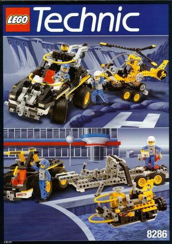 LEGO Technic 3 In 1 Car / Amphipower (8286-1)