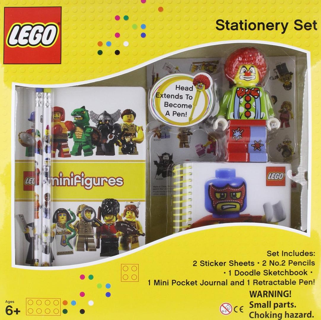 LEGO Stationery and Office Supplies Stationery Set (842869016460-1)