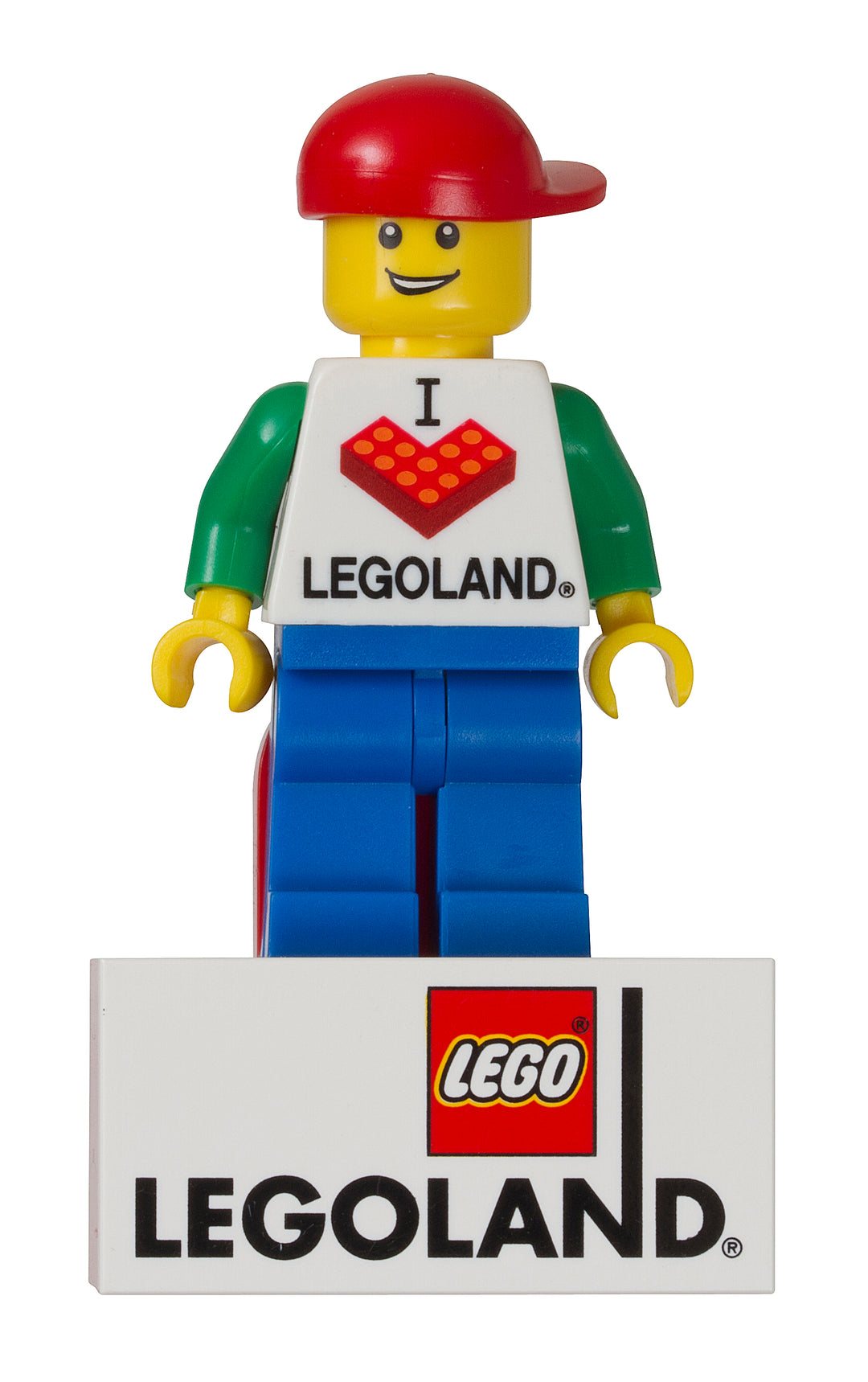 LEGO Magnets I [Heart] LEGOLAND Minifigure Magnet (Male) (850457-1)