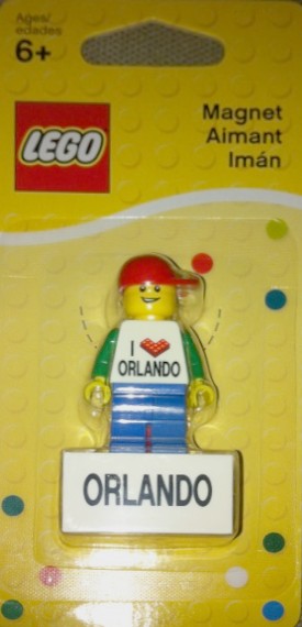 LEGO Magnets I [Heart] Orlando Figure Magnet (850501-1)