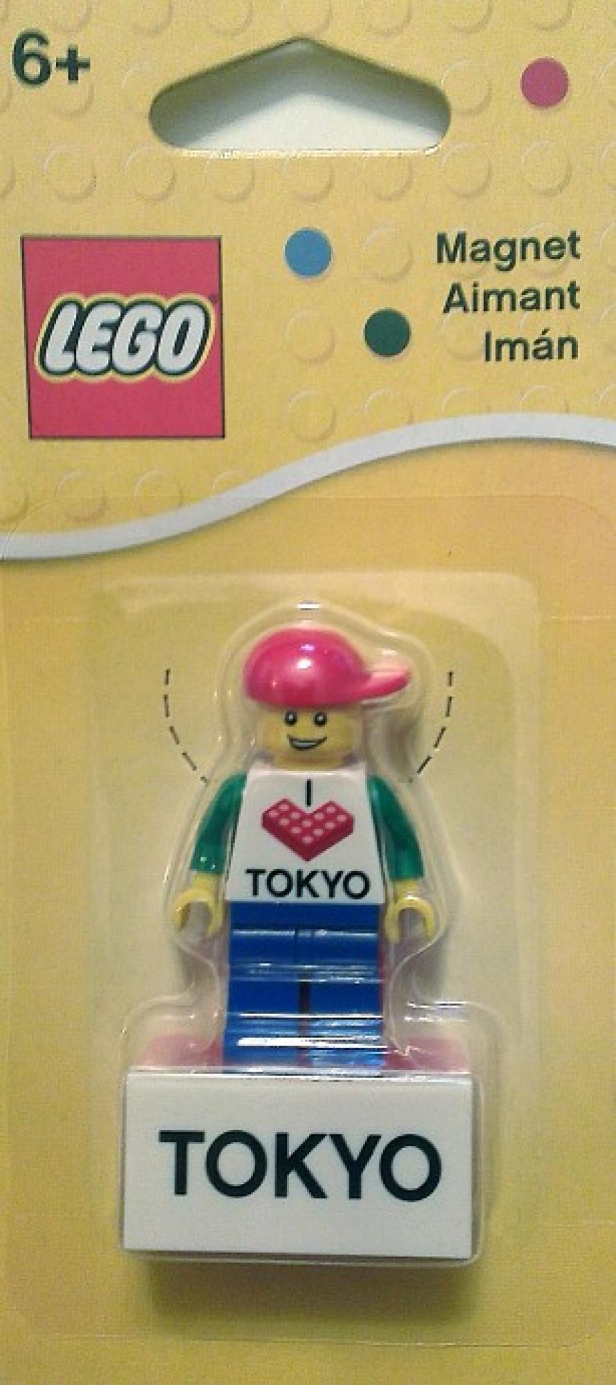 LEGO Magnets I [Heart] Tokyo Magnet [Male] (850802-1)