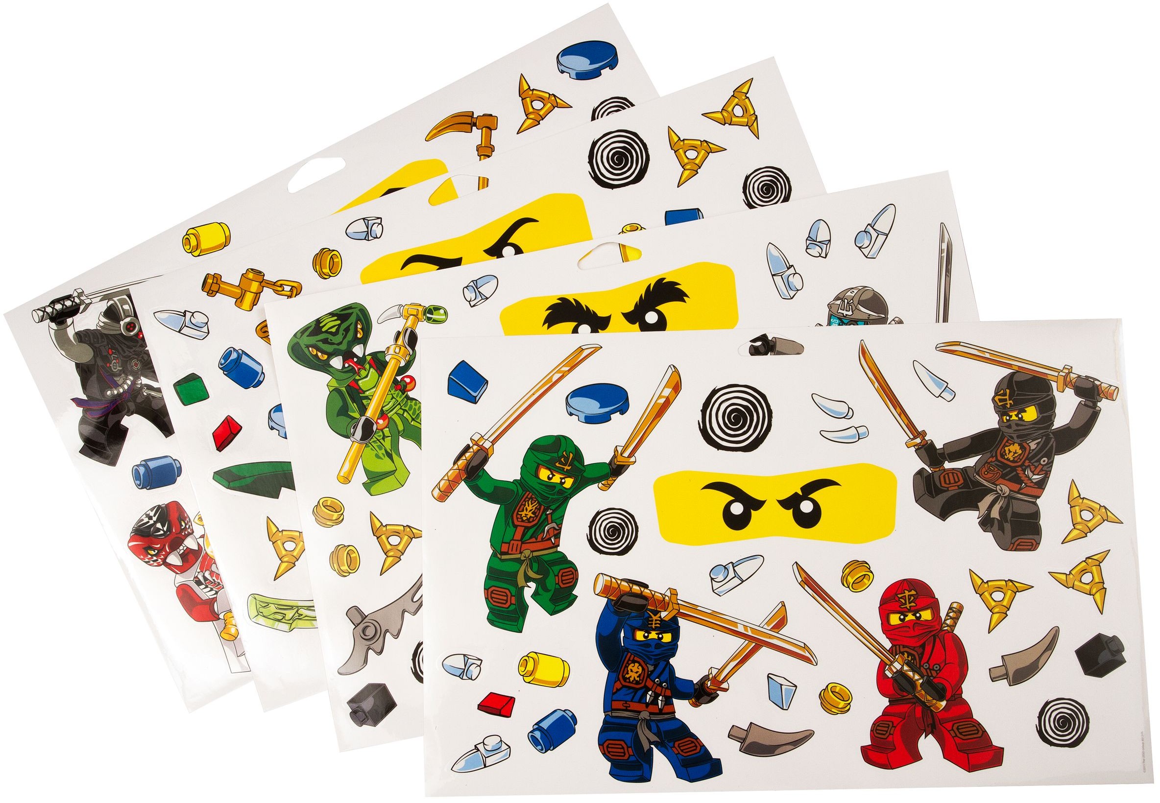 LEGO Gear Ninjago Wall Stickers (851348-1)