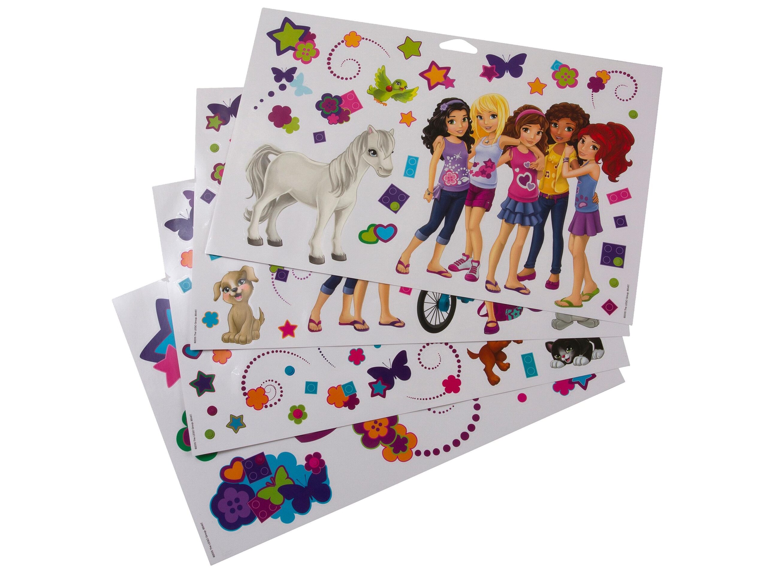 LEGO Gear Friends Wall Stickers (851417-1)