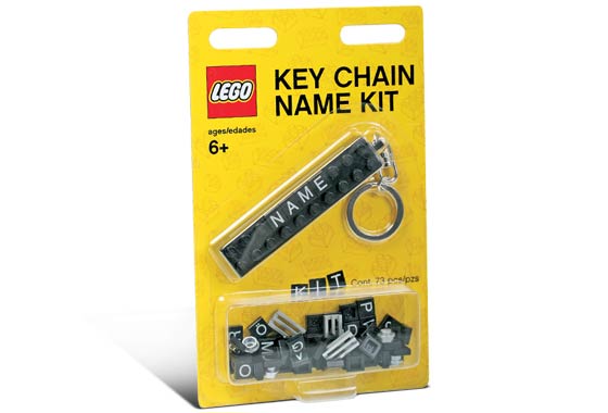 LEGO Key Chain Key Chain Name Kit (851627-1)