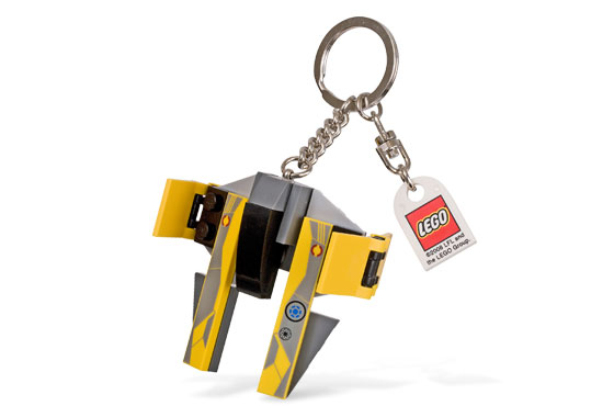 LEGO Key Chain Jedi Starfighter Bag Charm (852247-1)