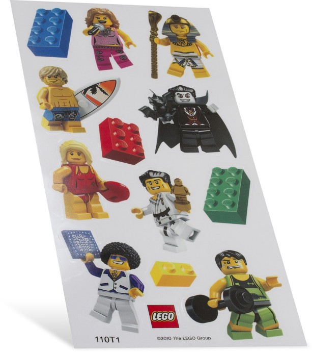 LEGO Gear Minifigure Sticker Set (853216-1)