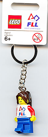 LEGO Key Chain FIRST LEGO League Key Chain (Female) (853275-1)
