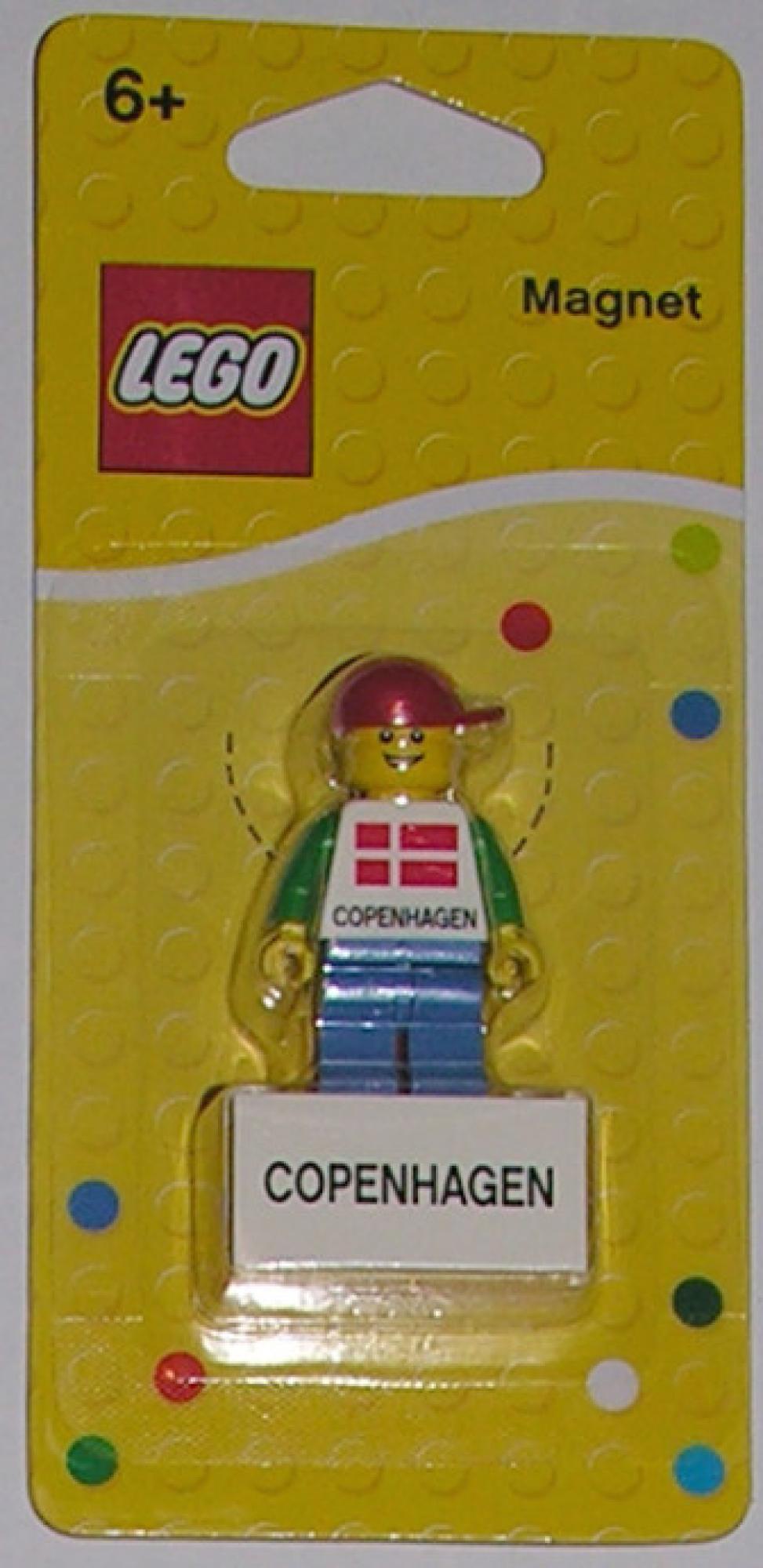 LEGO Magnets Copenhagen LEGO Store Magnet [Male] (853313-1)