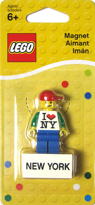 LEGO Magnets I [Heart] NY Figure Magnet (853317-1)