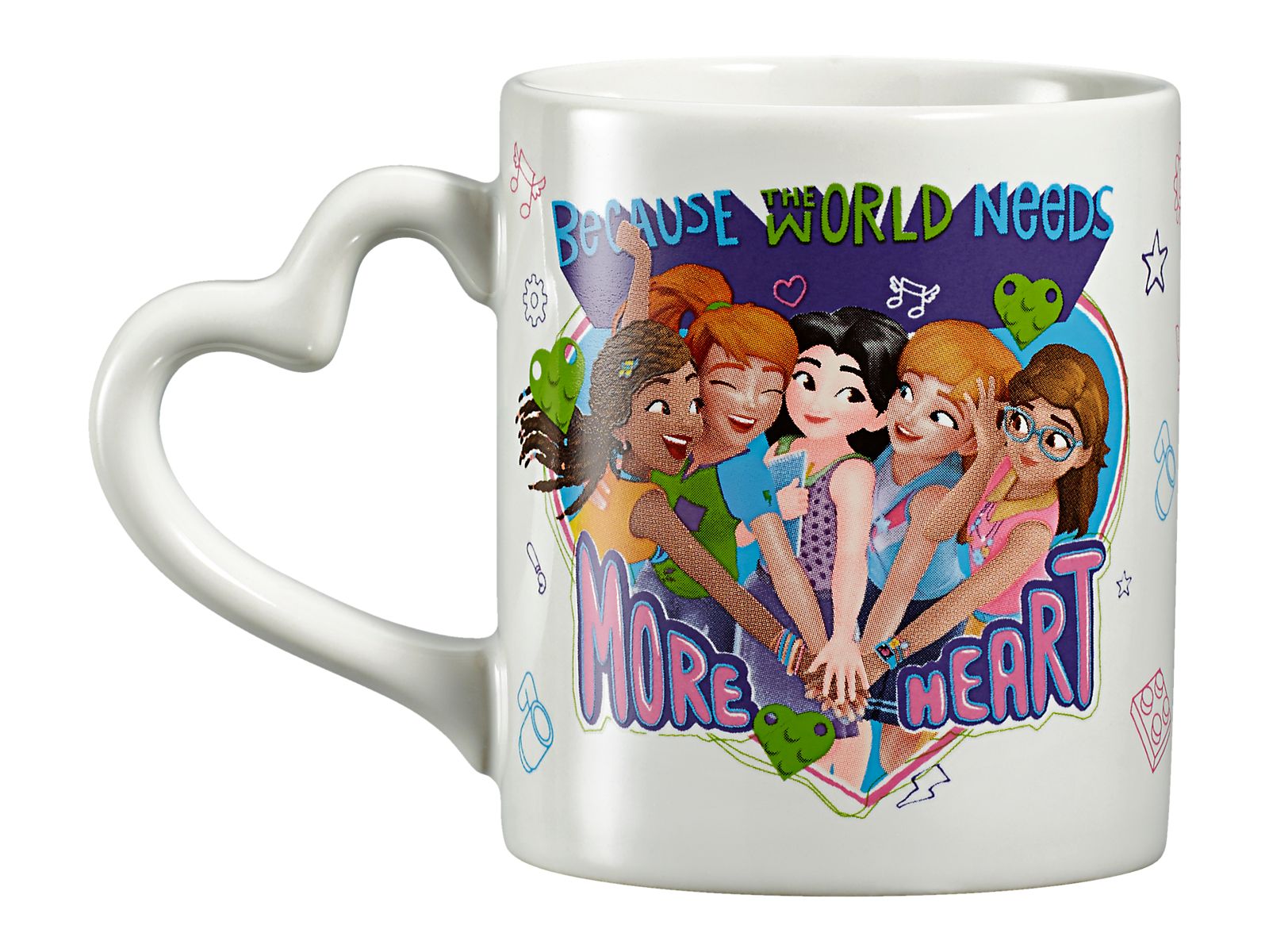 LEGO Houseware Friends Ceramic Mug (853891-1)