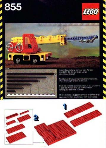 LEGO Expert Builder Mobile Crane (855-1)