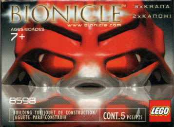 LEGO Bionicle Kanohi Nuva & Krana Pack (8598-1)