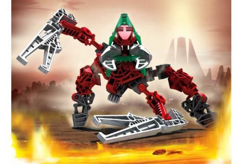 LEGO Bionicle Vahki Nuurakh Limited Edition with Movie Edition Vahi and Disk Of Time (8614-2)