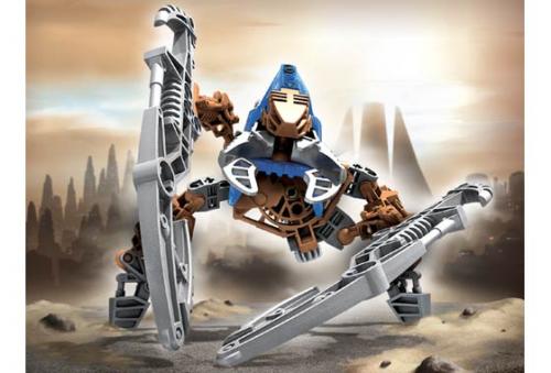 LEGO Bionicle Vahki Zadakh Limited Edition with Movie Edition Vahi and Disk Of Time (8617-2)